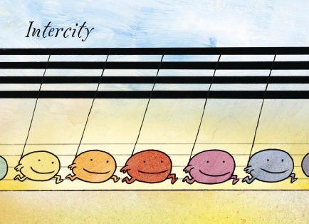 Postkarte Intercity 