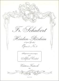 Heidenröslein Op. 3/3 