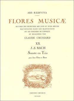 Triosonate in G-Dur BWV 1039 