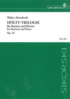 Hölty-Trilogie op. 25 