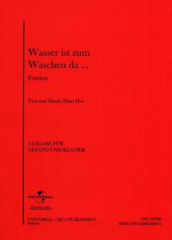Wasser ist zum Waschen da 