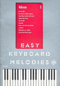 Easy Keyboard Melodies Vol.3 
