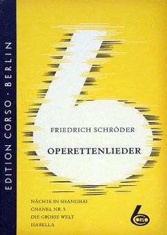 Fr.Schröder Operettenlieder,G+Kl 