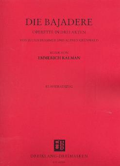 Kalman: die Bajadere 