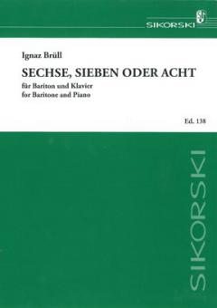 Sechse, sieben oder acht op. 85/2 