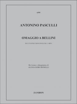 Omaggio A Bellini Duetto per Corno Inglese E Arpa 