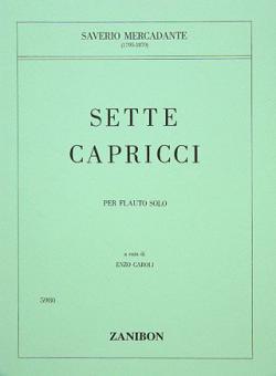 Sette Capricci per Flauto Solo A Cura di Enzo Car 