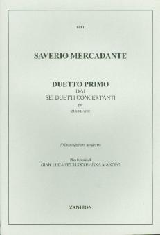 duetto Primo Dai sei Duetti Contertanti', Per 