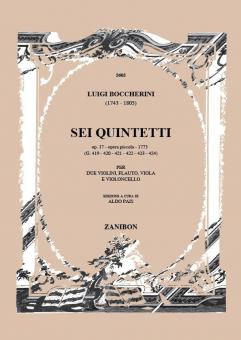 6 Quintetti Op. 17 