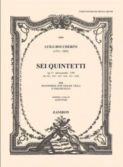 6 Quintetti Op. 57 Vol. 2 