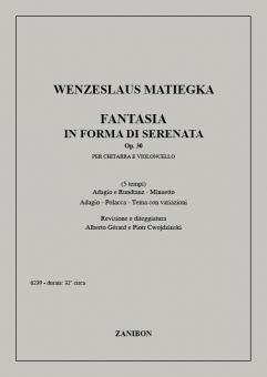 Fantasia In Forma Di Serenata Op. 30 Chit 