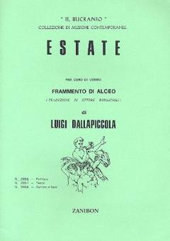 Estate per Coro Di Uomini 