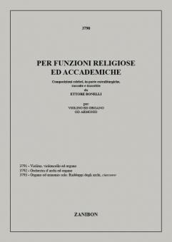 Per Funzioni Religiose E Accademie Composizioni Ce 