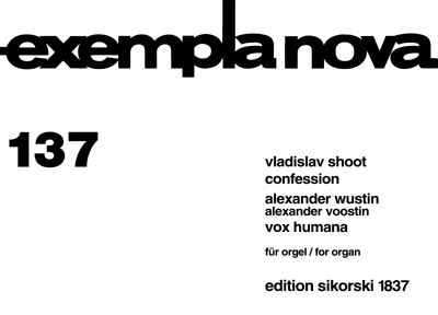 Confession / Vox humana 