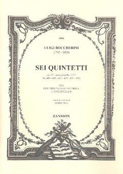 6 Quintetti Op. 17 