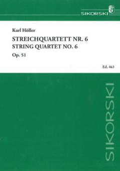 Streichquartett Nr. 6 e-moll op. 51 