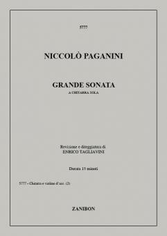 Grande Sonata A Chitarra Sola per Chitarra E Violi 