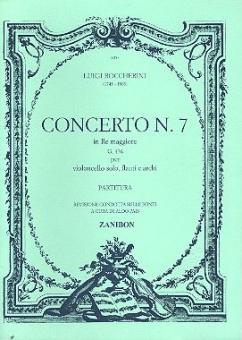Concerto N.7 Re Magg. G.476 Vc, Flauti E Archi 