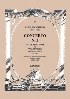 Concerto N. 3 In Sol Maggiore (G. 480) 