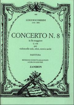 Concerto N.8 Re Magg.g.478 Vc, Oboi, Corni E Archi 