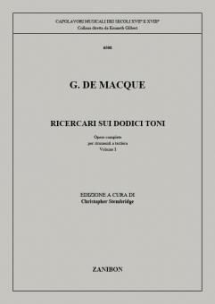 Ricercari Sui Dodici Toni 