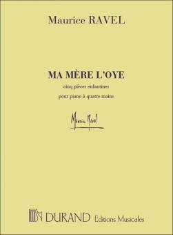 Ma Mere L'oye Cinq Pieces Enfantines pour Piano A 