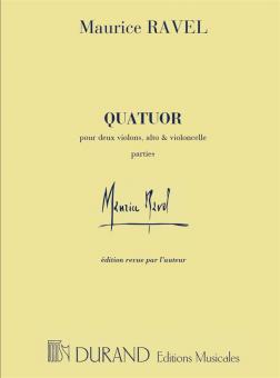 Quatuor pour cordes F-Dur 