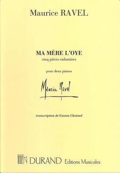Ma Mere L'oye 2 Pianos Transcrit Par G.choisnel 