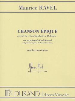 Chanson Epique Baryton/Piano (Ton Original 