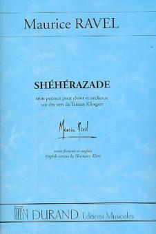 Sheherazade, Trois Poemes pour Chant & Orchestre S 