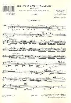 Introduction et Allegro pour Harpe Avec Accompagnement 