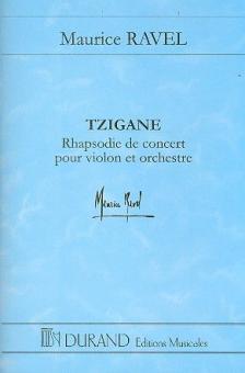 Tzigane Rhapsodie De Concert pour Violon et Orchestre 