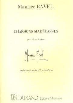 Chansons Madecasses 
