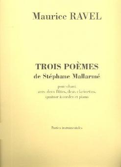 3 Poemes de Mallarme 