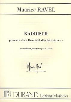 Kaddisch aus Deux Melodies hebraiques 