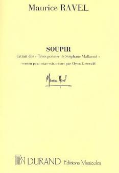 Soupir 16 Voix Mixtes (Gottwald) (Extrait 3 Poemes 