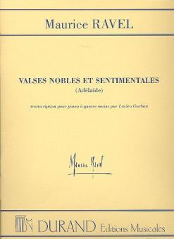 Valses Nobles & Sentimentales pour Piano 4 Main 