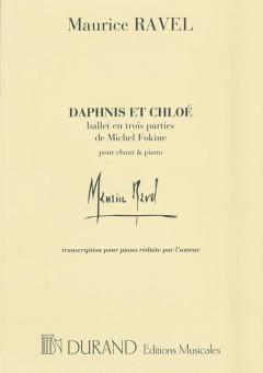 Daphnis Ballet Piano Avec Choeur (Trancr. Par Rave 