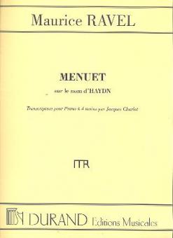 Menuet Sur Haydn 4 Mains 