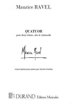 Quatuor Pour Deux Violons, Alto Et Violoncelle, T 