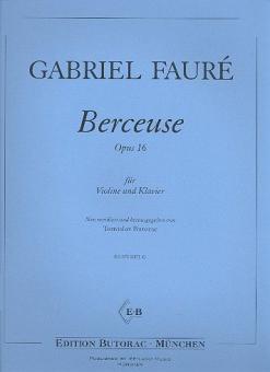 Berceuse Op. 16 