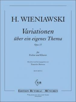 Variationen über Ein Eigenes Thema Op. 15 