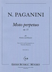 Moto Perpetuo Op. 11 