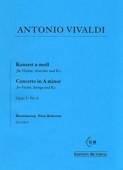 Konzert a-moll Op. 3 Nr. 6 