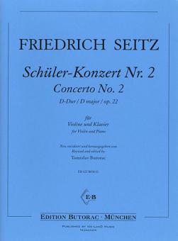 Schüler-Konzert D-dur Nr. 2 Op. 22 