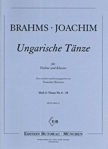 Ungarische Tänze Heft 2: Nr. 6-10 