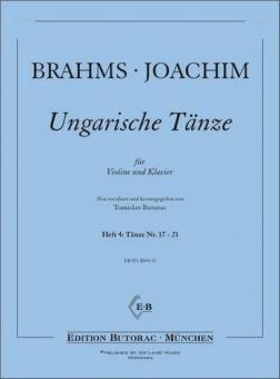 Ungarische Tänze Heft 4: Nr. 17-21 