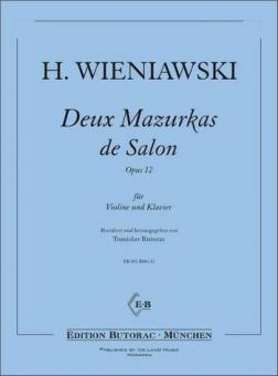 Deux Mazurkas De Salon Op. 12 