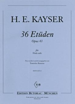 36 Etüden op. 43 