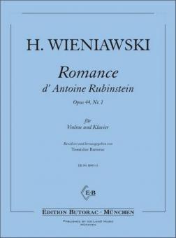 Romance ' Rubinstein ' Op. 44/1 